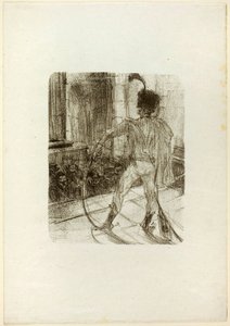 Schlomé Fuss in de Synagoge, uit Au Pied du Sinaï door Henri de Toulouse-Lautrec
