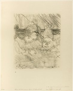 Verleiding door Henri de Toulouse-Lautrec