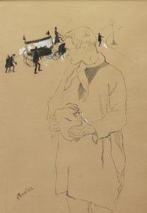 Het laatste eerbetoon door Henri de Toulouse Lautrec