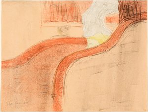 Het kleine doosje door Henri de Toulouse-Lautrec