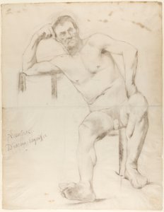Het Model Nizzavena door Henri de Toulouse-Lautrec