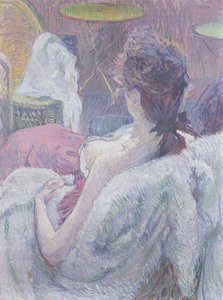 De Rust van het Model door Henri de Toulouse Lautrec