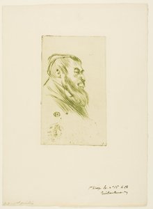 Tristan Bernard door Henri de Toulouse-Lautrec