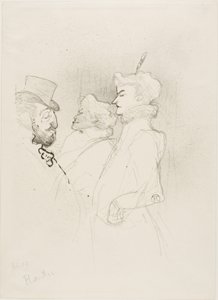 Waarom Niet?... Een Keer Telt Niet door Henri de Toulouse-Lautrec