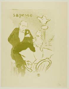 Wijsheid door Henri de Toulouse-Lautrec