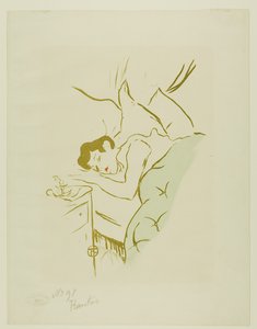 Jouw Mond door Henri de Toulouse-Lautrec