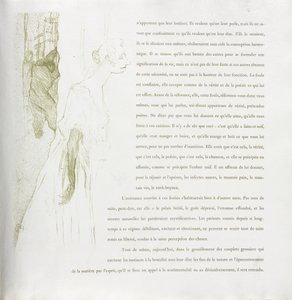 Yvette Guilbert-Franse Serie: Nr. 11 door Henri de Toulouse-Lautrec