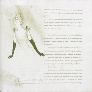 Yvette Guilbert - Franse Serie: Nr. 4 door Henri de Toulouse-Lautrec
