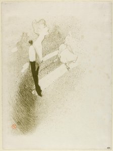 Yvette Guilbert door Henri de Toulouse-Lautrec