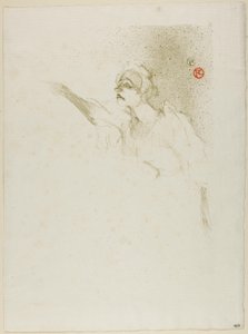 Yvette Guilbert door Henri de Toulouse-Lautrec