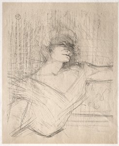 Yvette Guilbert: Dans la glu door Henri de Toulouse-Lautrec