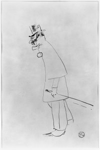 Een Huisarts, Gabriel Tapie de Celeyran (1869-1930) 1894 door Henri de Toulouse Lautrec