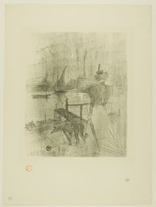 Afscheid door Henri de Toulouse Lautrec