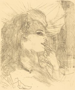 Anna Held door Henri de Toulouse Lautrec