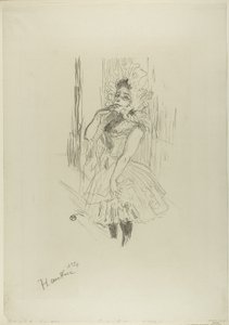 Anna Held, in Toutes ces Dames au Théâtre door Henri de Toulouse Lautrec