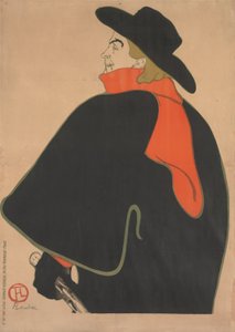 Aristide Bruant, in zijn cabaret