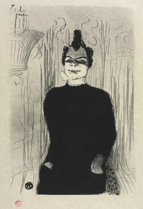 Bij de Gaieté Rochechouart: Nicolle door Henri de Toulouse Lautrec