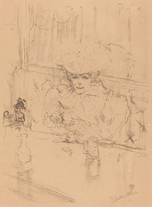 Bij de Hanneton, 1898 door Henri de Toulouse Lautrec