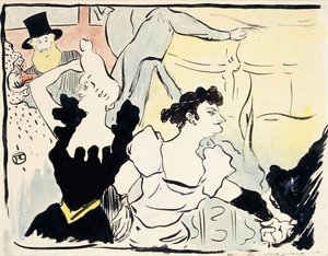 Op het gemaskerde bal - Parijse festiviteiten - Nieuwe revels, 1892