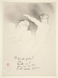 Aux variétés: Mlle. Lender et Brasseur (Bij de Variétés: Juffrouw Lender en Brasseur)