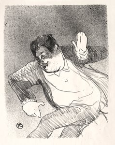 Caudieux door Henri de Toulouse Lautrec