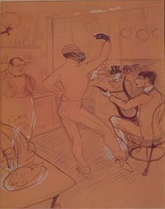 Dansende Chocolade door Henri de Toulouse Lautrec