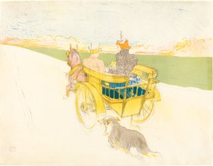 Landelijk Uitje, 1897 door Henri de Toulouse Lautrec