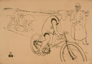 Fiets Michael door Henri de Toulouse Lautrec