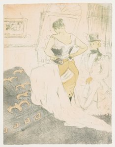Elles: Vrouw in een korset