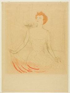 Emma Calvé door Henri de Toulouse Lautrec