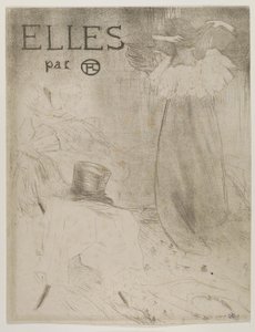 Frontispice voor Elles door Henri de Toulouse Lautrec
