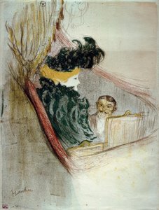 Prinselijke idylle door Henri de Toulouse Lautrec
