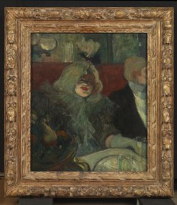 In een privédinerkamer (Bij de Rat Mort), c.1899