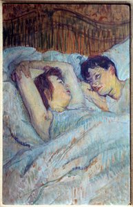 In bed