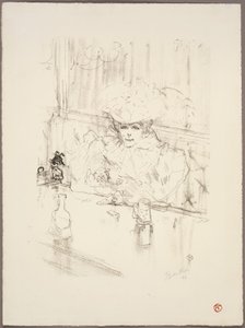 In de Hanneton door Henri de Toulouse Lautrec