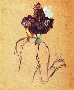 Jane Avril door Henri de Toulouse Lautrec