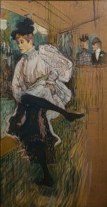 Jane Avril dansend