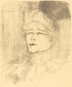 Jeanne Granier door Henri de Toulouse Lautrec