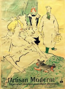 De Moderne Ambachtsman door Henri de Toulouse Lautrec