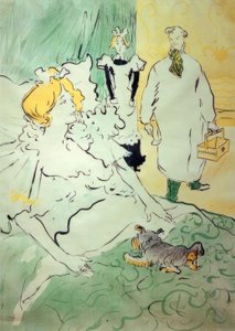 De moderne ambachtsman door Henri de Toulouse Lautrec