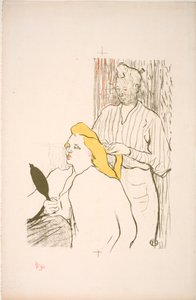 La Coiffure. Programma van het Théâtre Libre