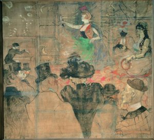 De Moorse dans, of De Almées door Henri de Toulouse Lautrec