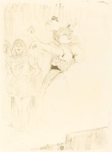 Lender die de bolero danst in Chilperic, 1895