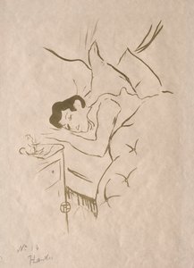 Les Vieilles histoires: Ta Bouche door Henri de Toulouse Lautrec