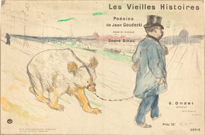 De Oude Verhalen (omslag/frontispice) door Henri de Toulouse Lautrec