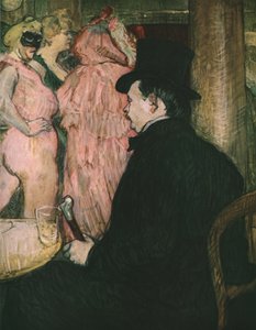 Maxime Dethomas door Henri de Toulouse Lautrec