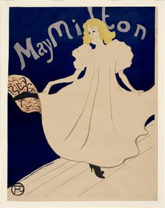 May Milton, 1895 door Henri de Toulouse Lautrec