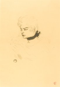 Juffrouw Groene Erwt door Henri de Toulouse Lautrec