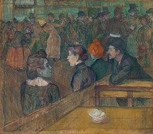 Moulin de la Galette, 1889 door Henri de Toulouse Lautrec