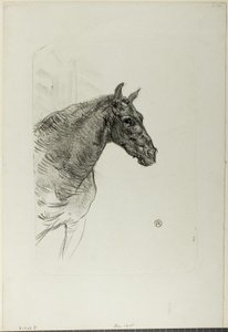 Philibert de pony door Henri de Toulouse Lautrec